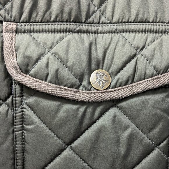 HART SCHAFFNER MARX Classic Fit Quilted Jacket w/ Suede Accents Size XL - Picture 6 of 12